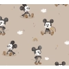 Bawełniana czapka beanie i komin dla dziecka - prążek - Micky